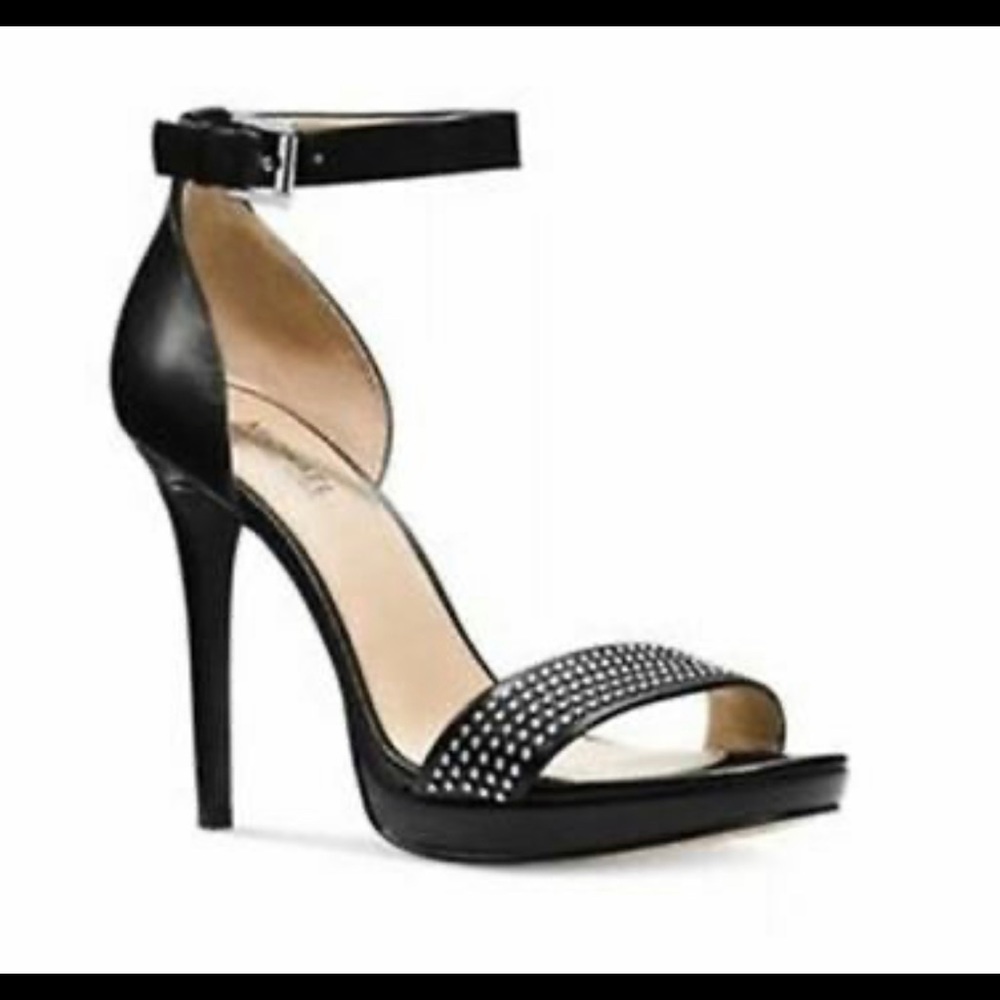Michael Kors, Black, Shailene Sandal, sz 7.5